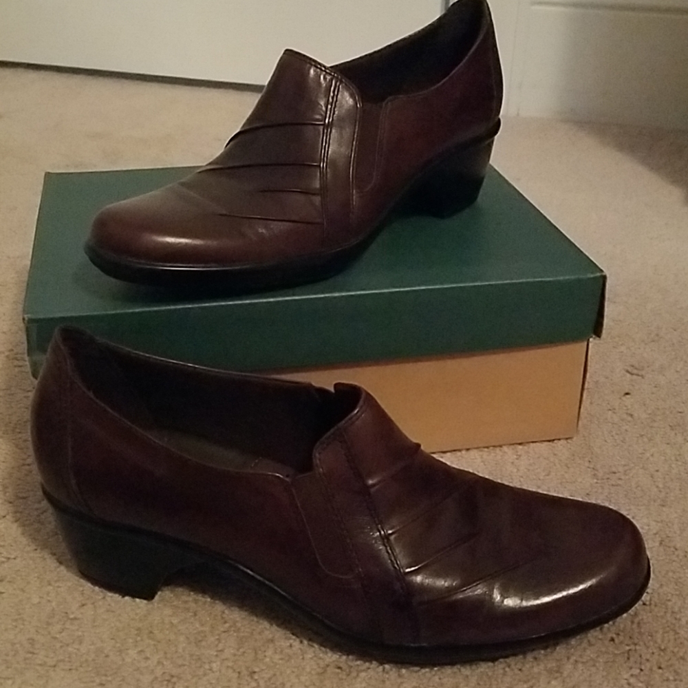 Brown Clarks